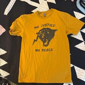 Men's Graphic T-Shirt - Mustard Yellow